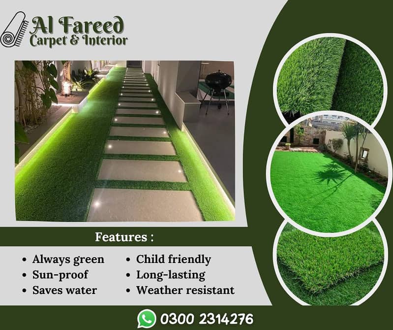 Artificial grass carpet - sports grass - Feild grass - astro turf 1