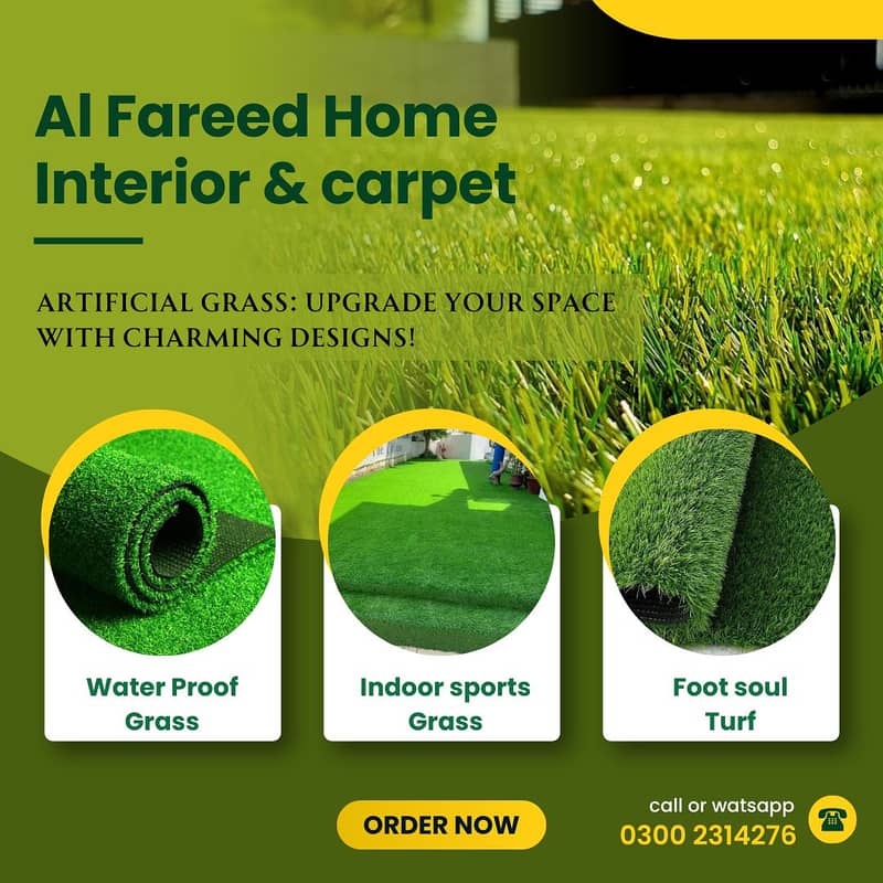 Artificial grass carpet - sports grass - Feild grass - astro turf 2