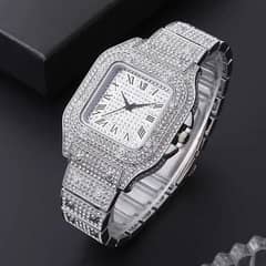 Fashion Dainty Stainless Steel Watch Business Casual Watch fr Gift