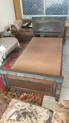 Single bed and mattress for sale