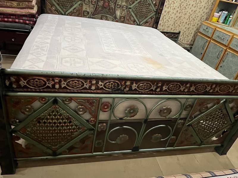 Iron Bed without mattress 1