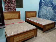 2 single bed with mattress price