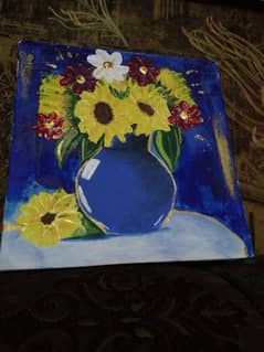 Sunflower 3D abstract painting