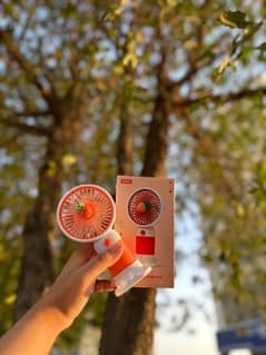 portable handheld fan