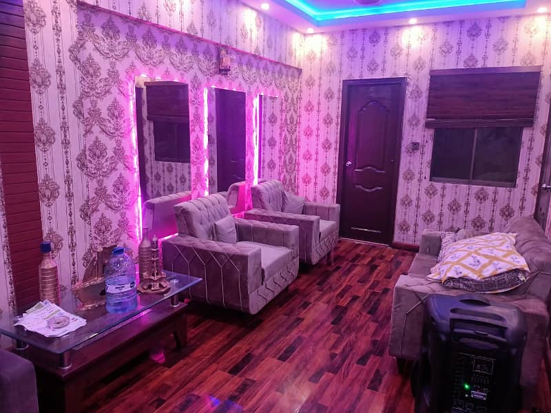 Furnished 3 Bedroom Attached Bathroom Apartment 1st Floor In Small Bukhari 4