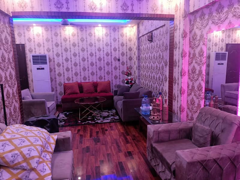 Furnished 3 Bedroom Attached Bathroom Apartment 1st Floor In Small Bukhari 18