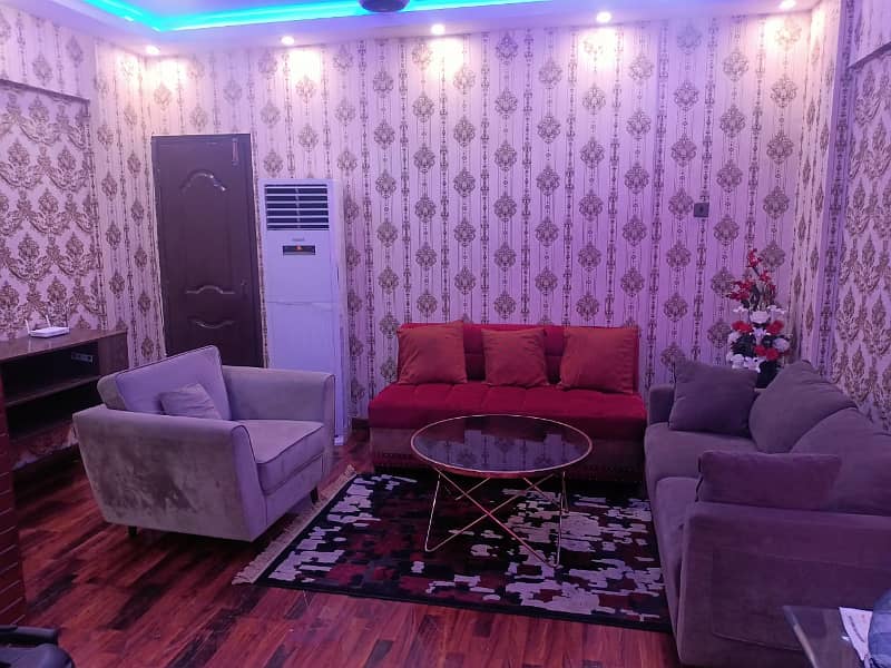 Furnished 3 Bedroom Attached Bathroom Apartment 1st Floor In Small Bukhari 20