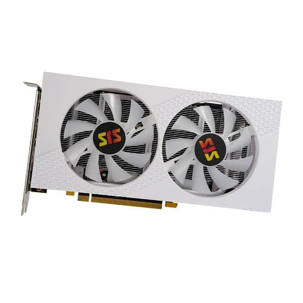 AMD Radeon RX 580 8GB GDDR5 256-Bit Gaming Graphics Card White RGB GPU 2