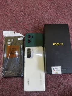 Poco f3 8/256 official approved with complete box