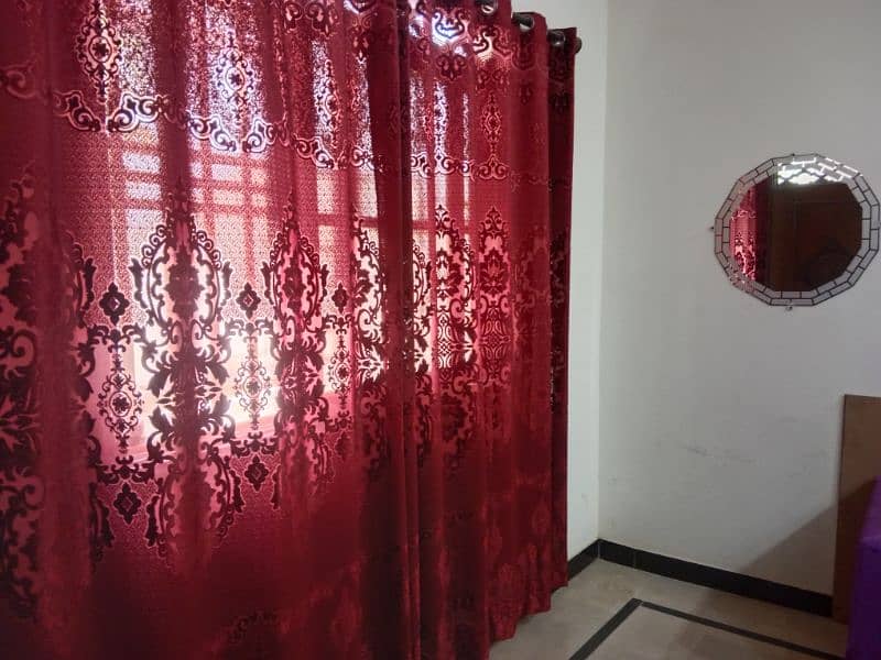 Rim Palachi net & velvet Fabric Curtains just like new 2