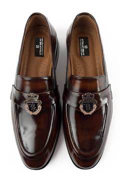 Billionaire Elegant Brown leather Shoes