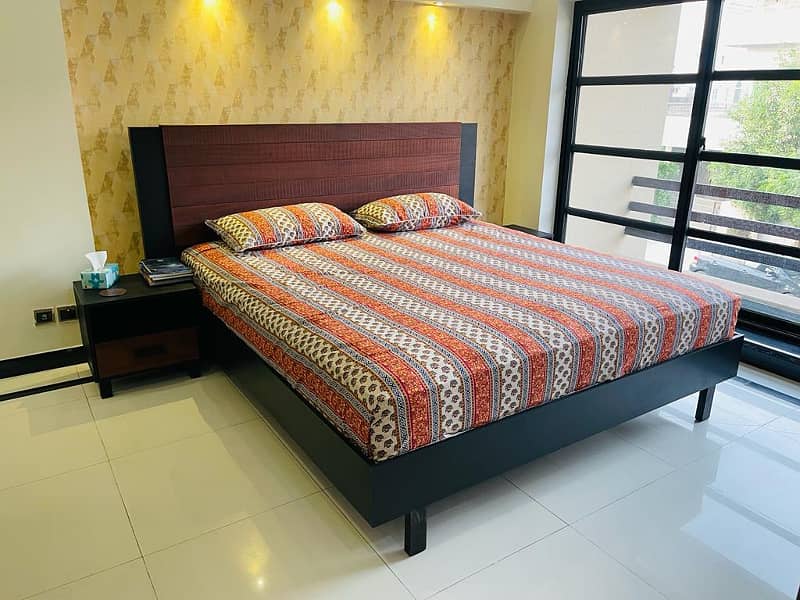 Full furnished Brand new bedroom ideal for bachelor in new super town for rent 1