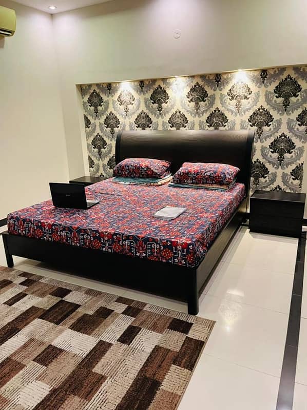 Full furnished Brand new bedroom ideal for bachelor in new super town for rent 3
