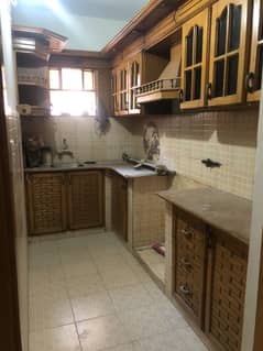 FLAT AVAILABLE FOR SALE BOUNDARY WALL APARTMENT ( GULSHAN E IQBAL BLOCK 13 B