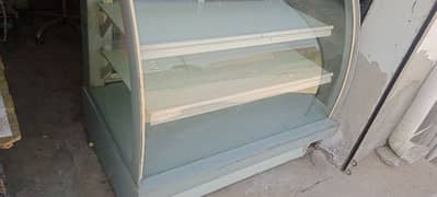 bakery glass counter ( best condition) 03070646910