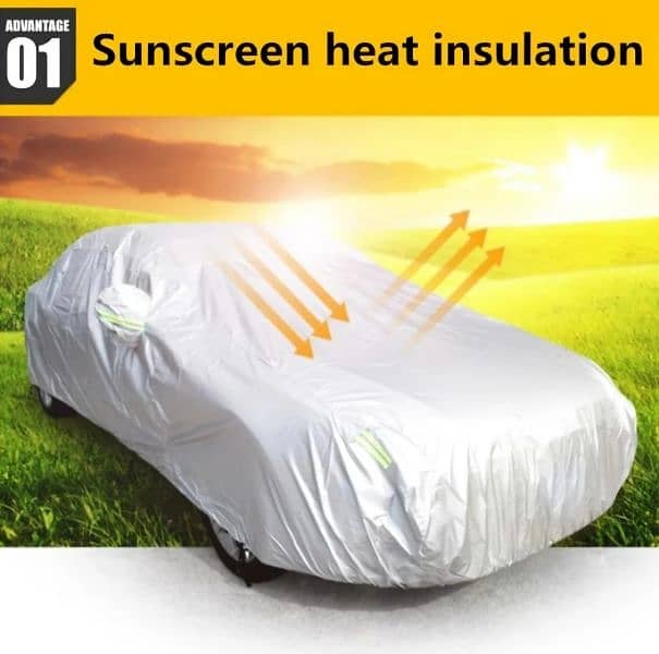 All Season UV Protection Car Top Cover Imported 2