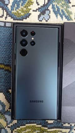 Samsung S22 ulta , dual sim , with complete box  warranty 5 months