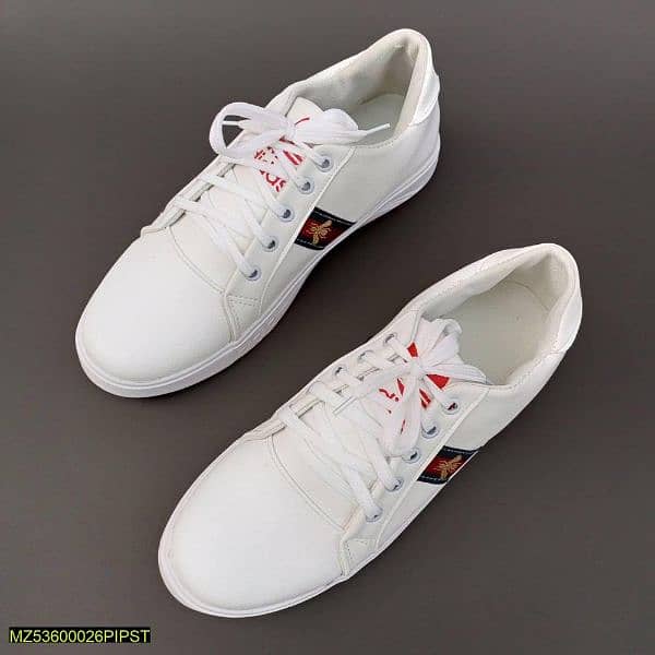 Mens sport shoes white 3