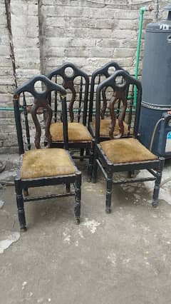 pure wooden chairs