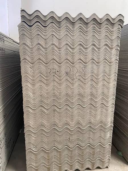 Fiber Cement Corrugated Sheet-Roofing/Warehouse/DairyFarm/Sheds/Garage 7