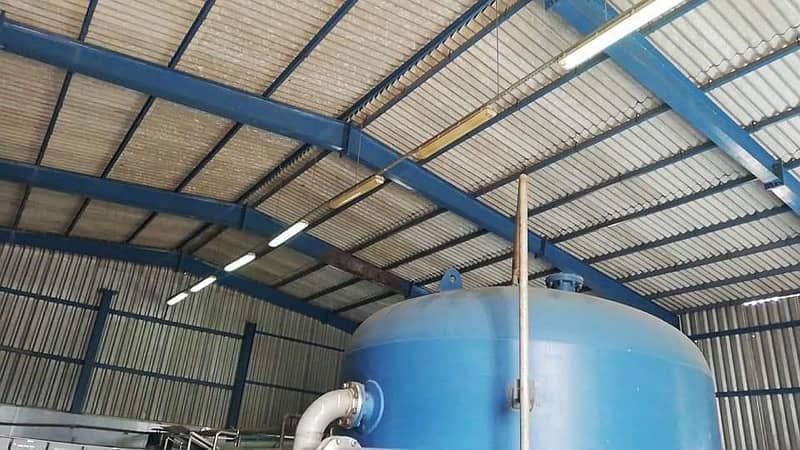 Fiber Cement Corrugated Sheet-Roofing/Warehouse/DairyFarm/Sheds/Garage 18
