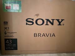 Sony Android 4K Ultra HD Smart KD-43×7,500H LED TV