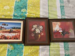 3 set of paintings