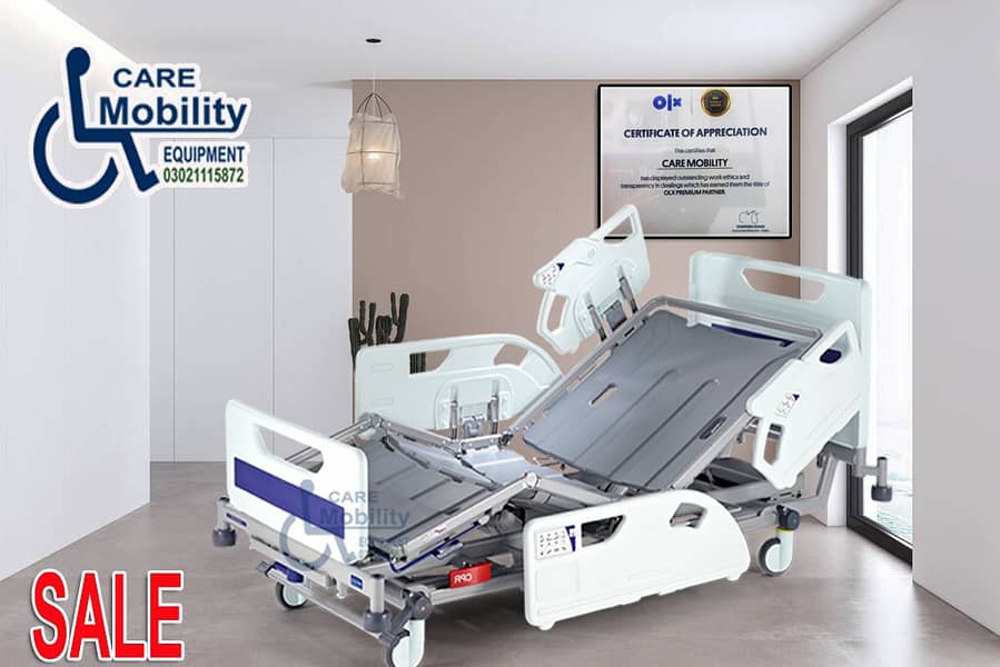 Electric Bed Medical Bed Surgical Bed Patient Bed ICU Bed Hospital Be 7