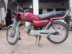 I am selling a motorcycle
