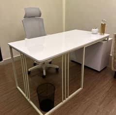 office table along with chair