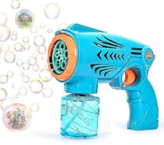 Kids Toy Bubble machine Gun with bottle & Liquid