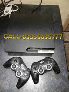 PS3 320GB WITH 2 MADCAT CONTROLLERS CALL-03335635777