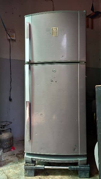 dawlance fridge gray colour urgent sale contact 0308 4550823 0