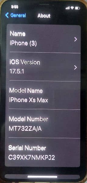 Iphone Xs Max 64GB 1