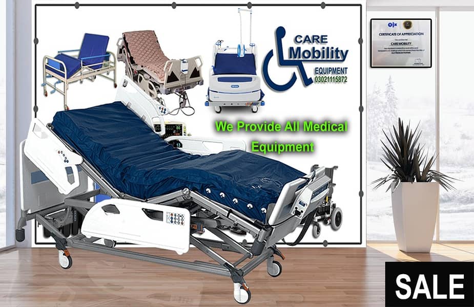 Electric Bed Medical Bed Surgical Bed Patient Bed ICU Bed Hospital 1