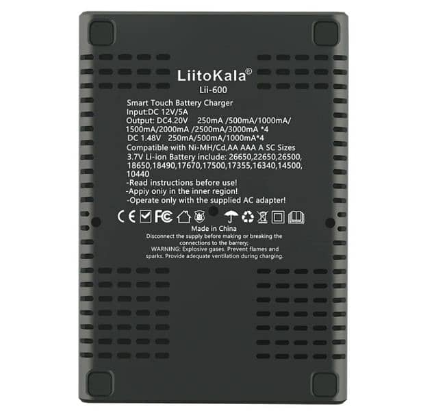 liitokala lii -600Lithium cell charger and tester 03029547345 5