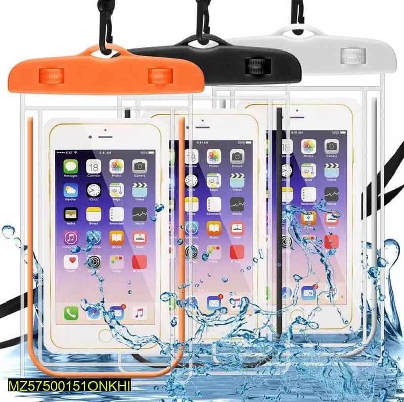 Waterproof Case Underwater PVC Bag, Pack Of 2 1