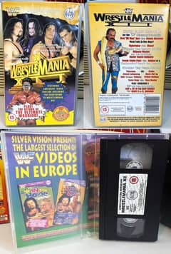 1996 WWF Wrestlemania 12 VHS Video Cassette Tape