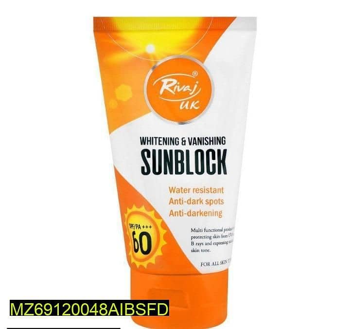 Whitening And Vanishing Sunblock - SPF 60 0