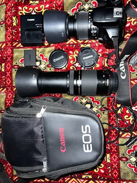 canon d1300 camera with two landed 1