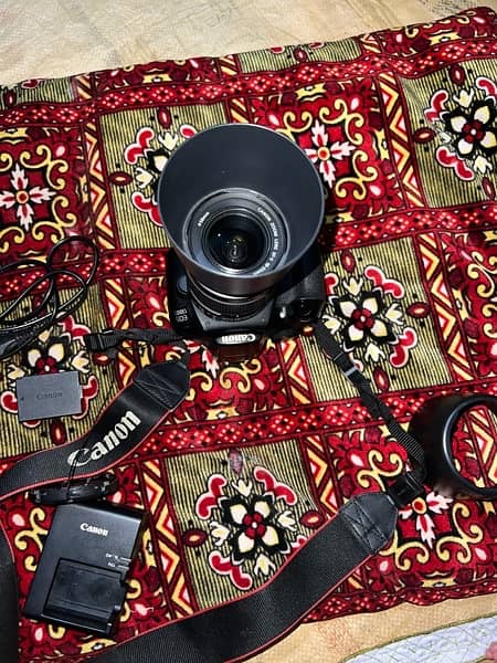 canon d1300 camera with two landed 3