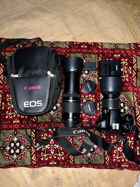 canon d1300 camera with two landed 6
