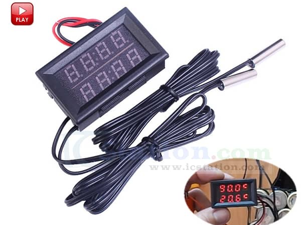 Digital Temperature Sensor & Tester DC 4V. 3