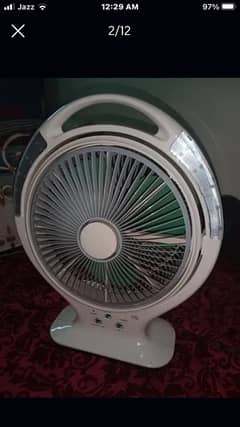 Fan rechargeable for sale battery back up hour
