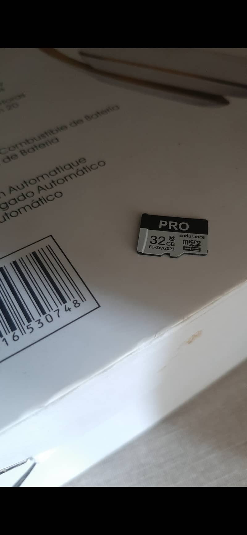 Samsung 32gb Pro micro sd card. (Original) 2