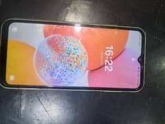 Samsung A14 with box +warrnty card 3month remaine 0
