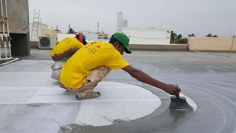 Roof Waterproofing and Roof Heat Proofing Services Nawabshah Sanghar 4