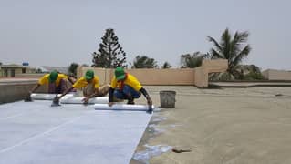 Roof Waterproofing services and Roof heat Proofing Turbat Gwadar