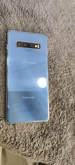 Samsung S10 plus lcd minor crack two dots not expendible minor line
