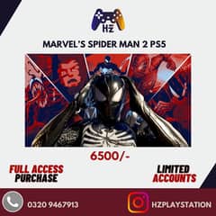 MARVEL'S SPIDER MAN 2 PS5